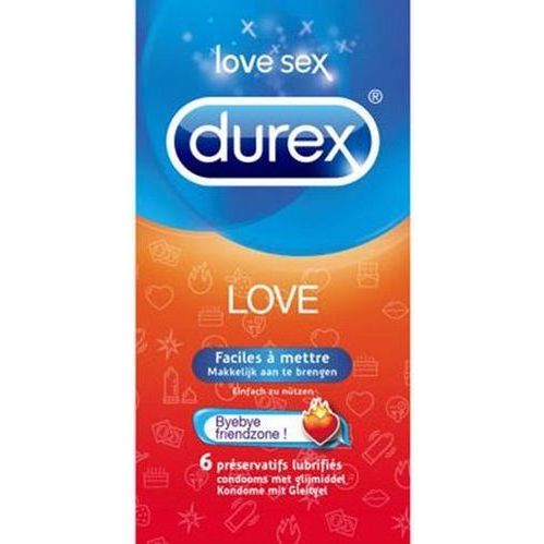 Durex Emoji Love - 6 stuks